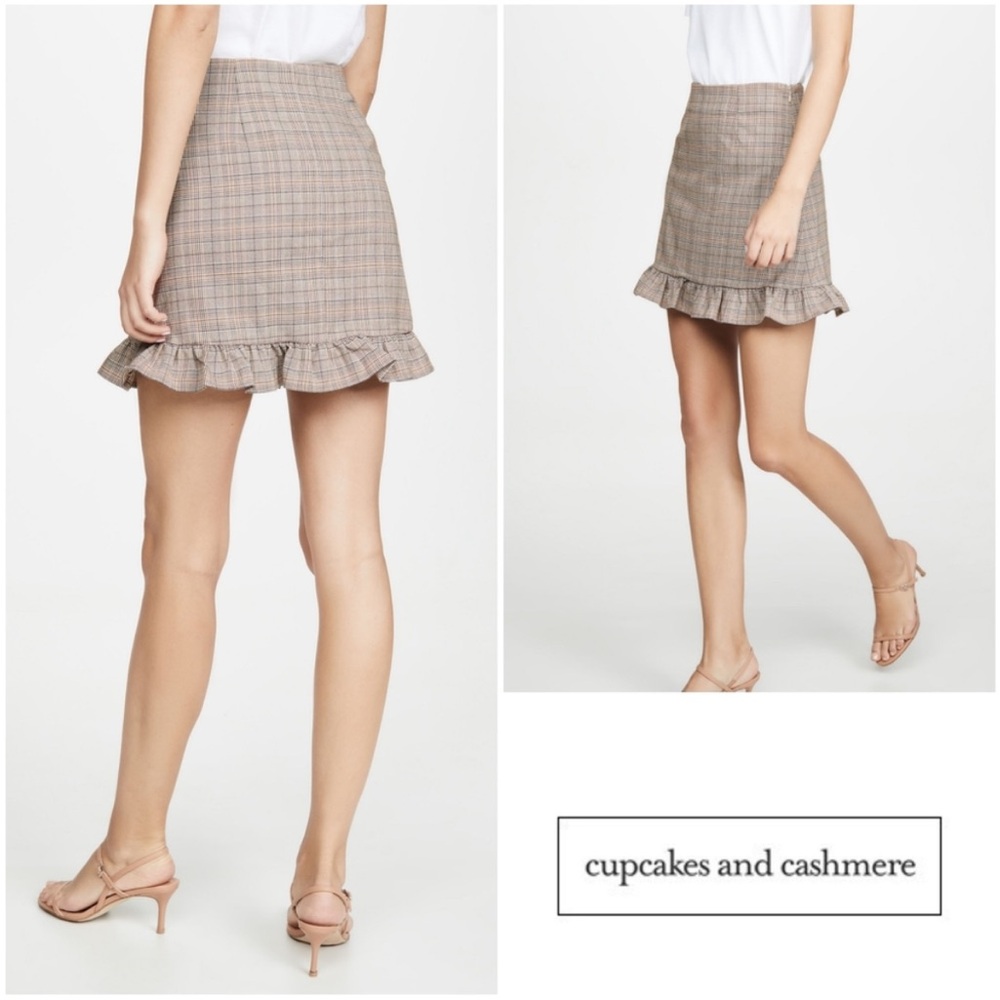 🎆3for$20 Plaid Ruffle Nordstrom Skirt - Tartan Striped Striped Clueless